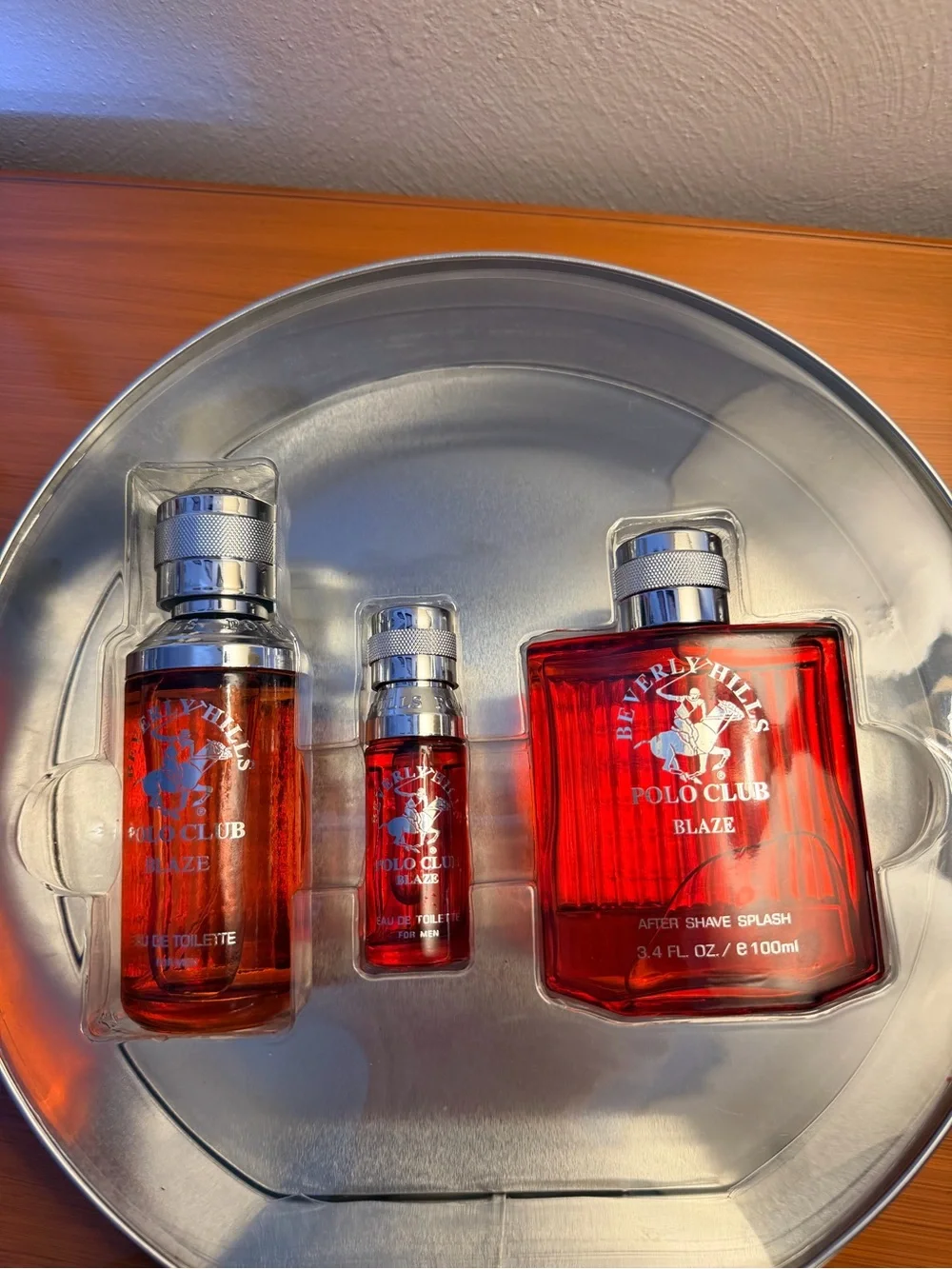 Beverly Hills Polo Club Blaze Men’s 3-Piece Fragrance Gift Set